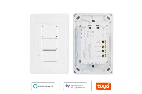 1/2/3 Gang WiFi SmartWall Switch - Image 3