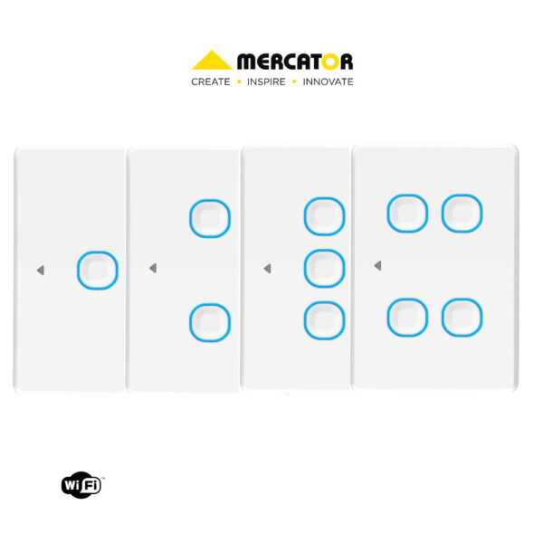 Mercator Ikuü 1/2/3/4 Gang switch (WiFi)