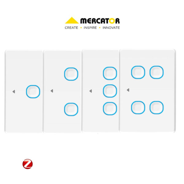 Mercator Ikuü 1/2/3/4 Gang switch (Zigbee)