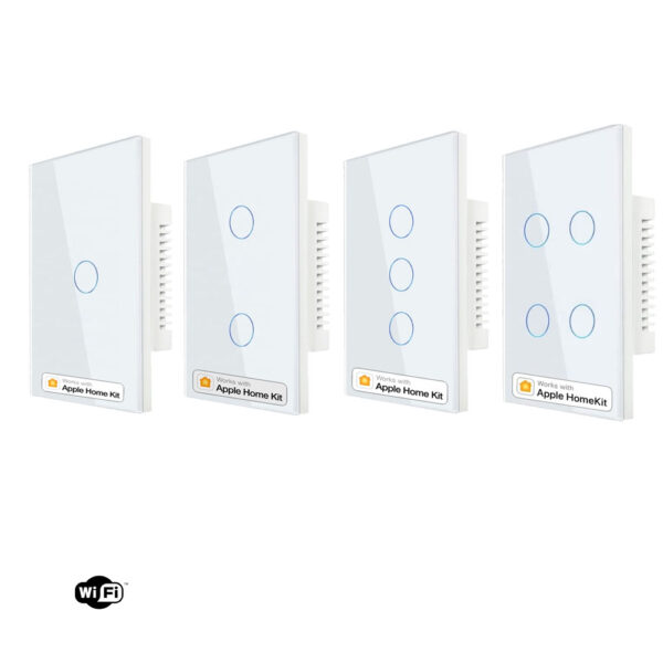 smartsetup HomeKit Certified Smart WiFI Switch 1/2/3/4 Gang